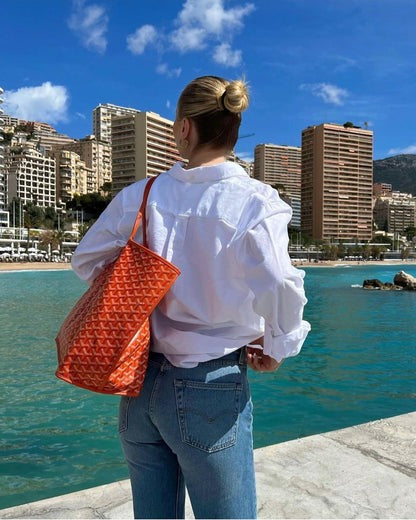 Women's chic structured shoulder bag | Ava