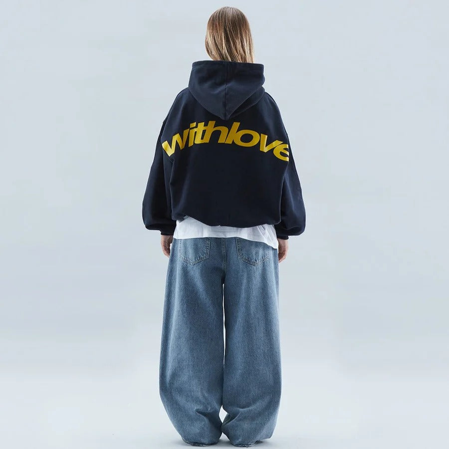 Relaxed streetwear pullover hoodie for women | Nova