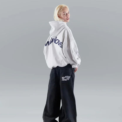 Relaxed streetwear pullover hoodie for women | Nova