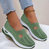 Supportive breathable slip-on walking shoes for women | Aria