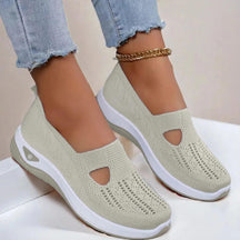 Supportive breathable slip-on walking shoes for women | Aria