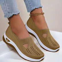 Supportive breathable slip-on walking shoes for women | Aria