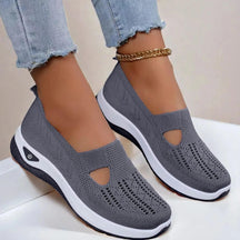 Supportive breathable slip-on walking shoes for women | Aria