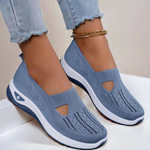 Supportive breathable slip-on walking shoes for women | Aria