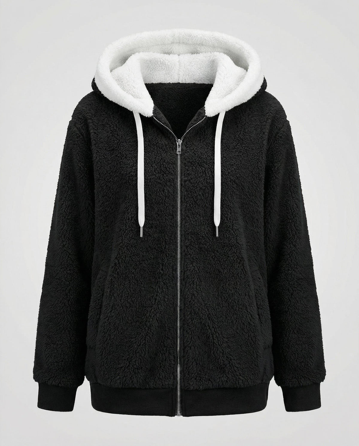 Moxie | Women's Oversized Hooded Fleece Zip Jacket