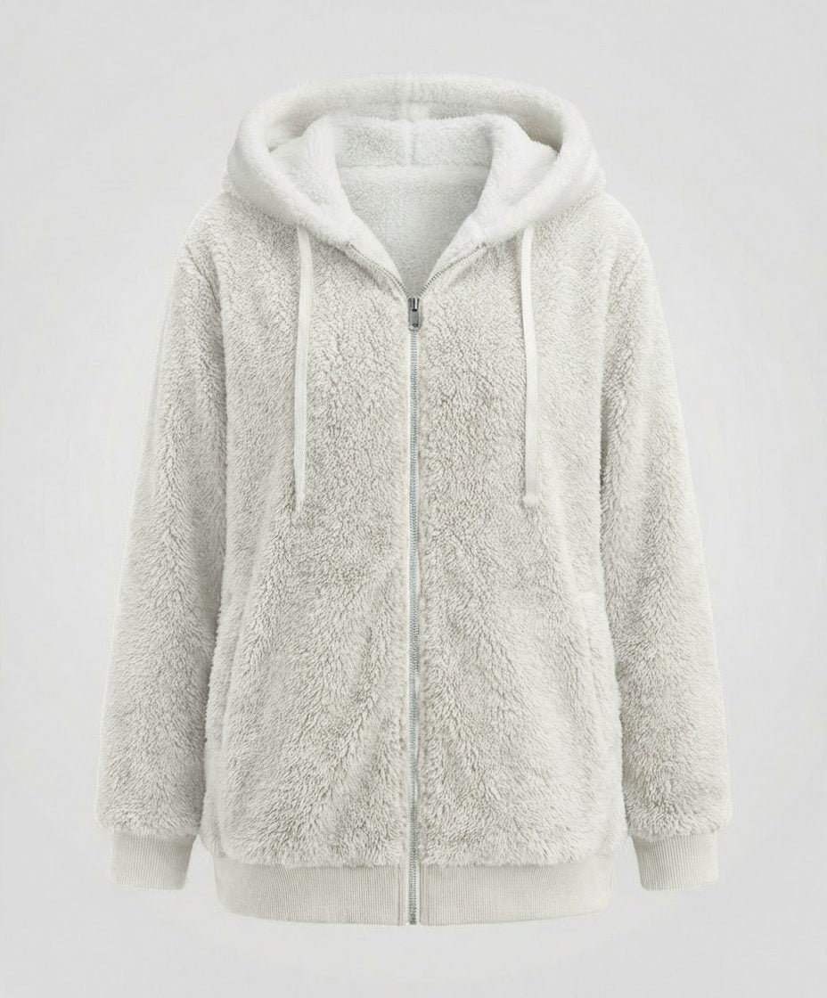 Moxie | Women's Oversized Hooded Fleece Zip Jacket