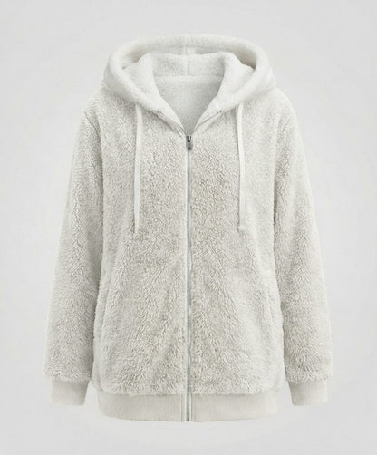 Moxie | Women's Oversized Hooded Fleece Zip Jacket