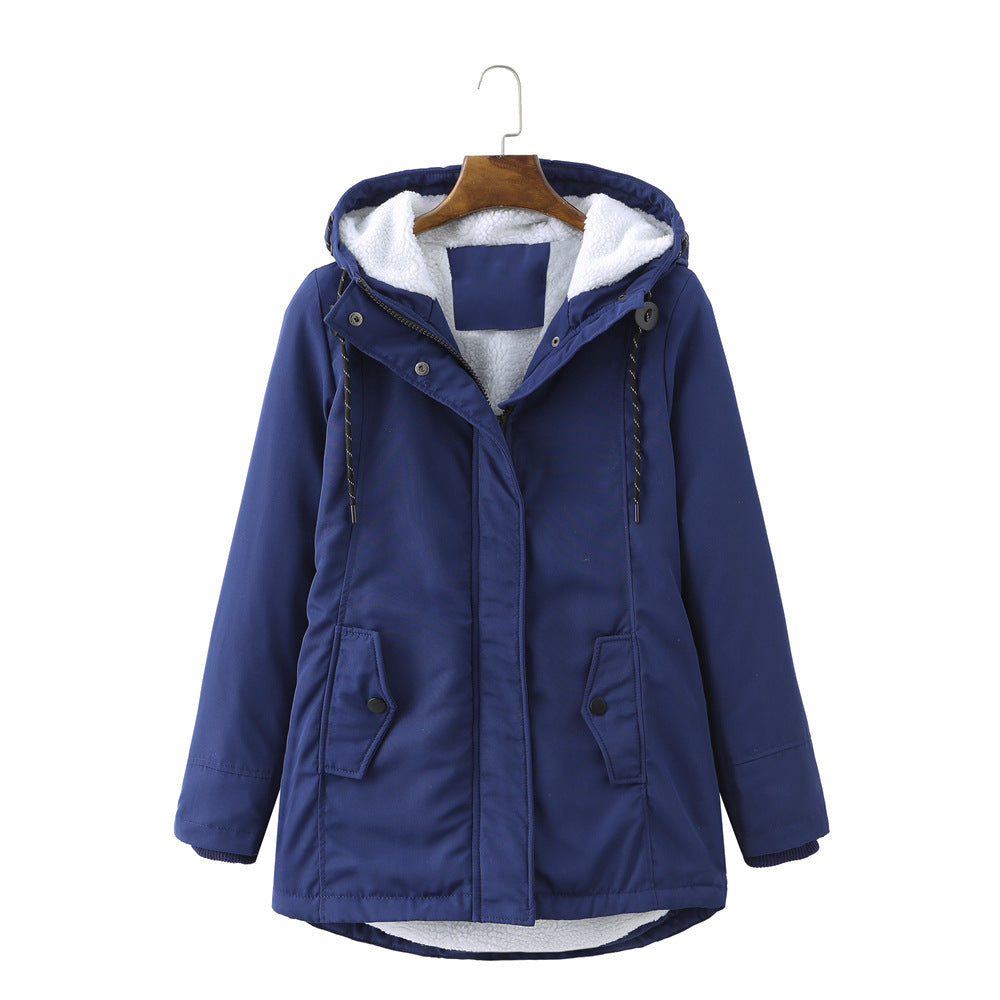 Cosy hooded everyday jacket for women | Lyra