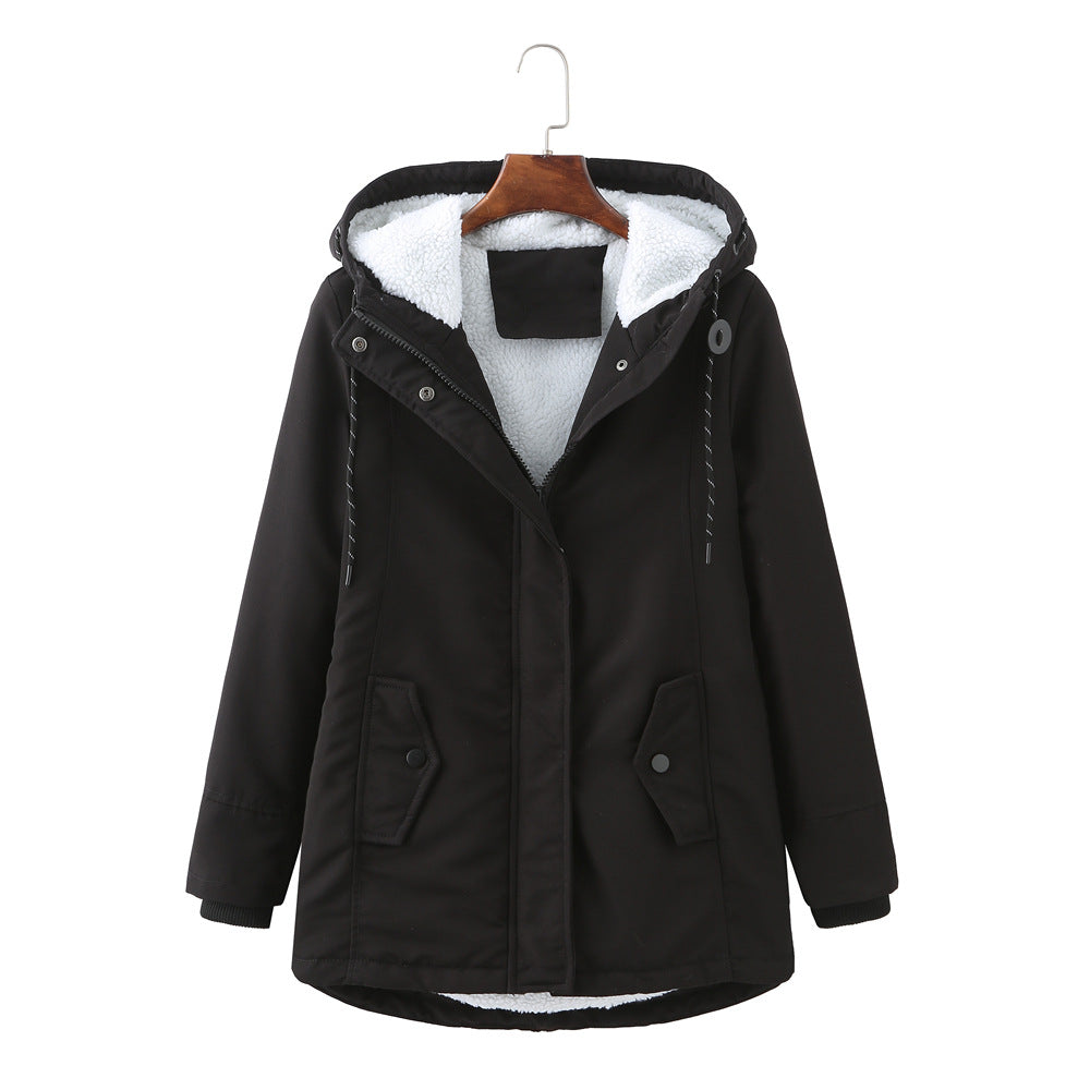Cosy hooded everyday jacket for women | Lyra