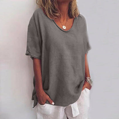 Comfy loose-fit relaxed everyday top for women | Callie
