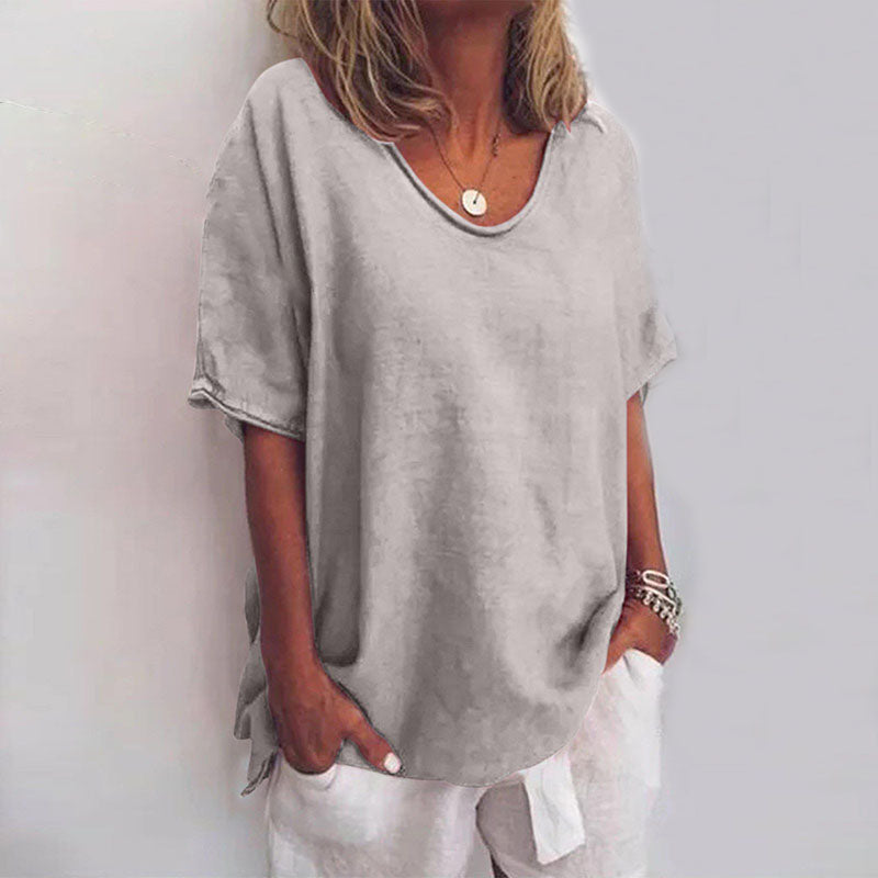 Comfy loose-fit relaxed everyday top for women | Callie