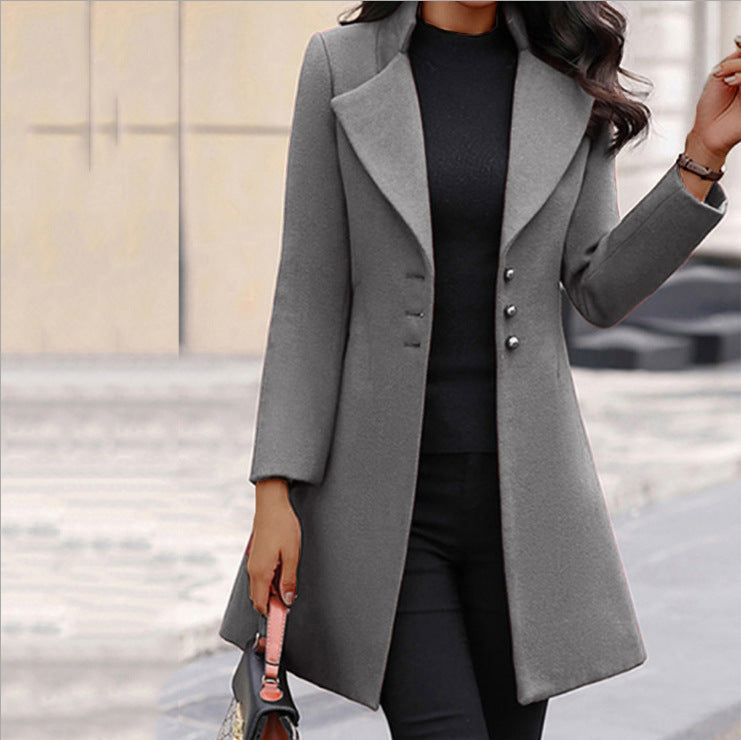 Vivienne | Women's Tailored Wool Coat