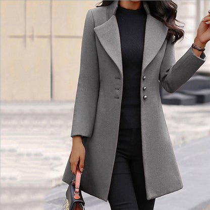Vivienne | Women's Tailored Wool Coat