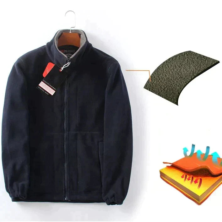 Warm double-layer insulated outdoor jacket for men | Jackaroo