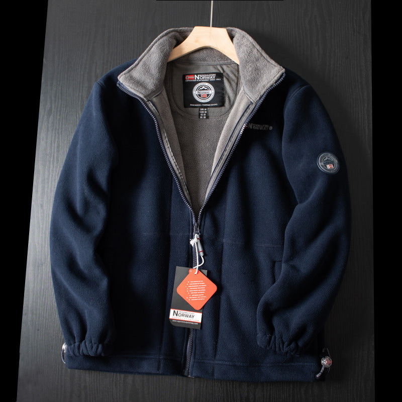 Warm double-layer insulated outdoor jacket for men | Jackaroo