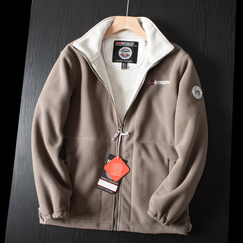 Warm double-layer insulated outdoor jacket for men | Jackaroo