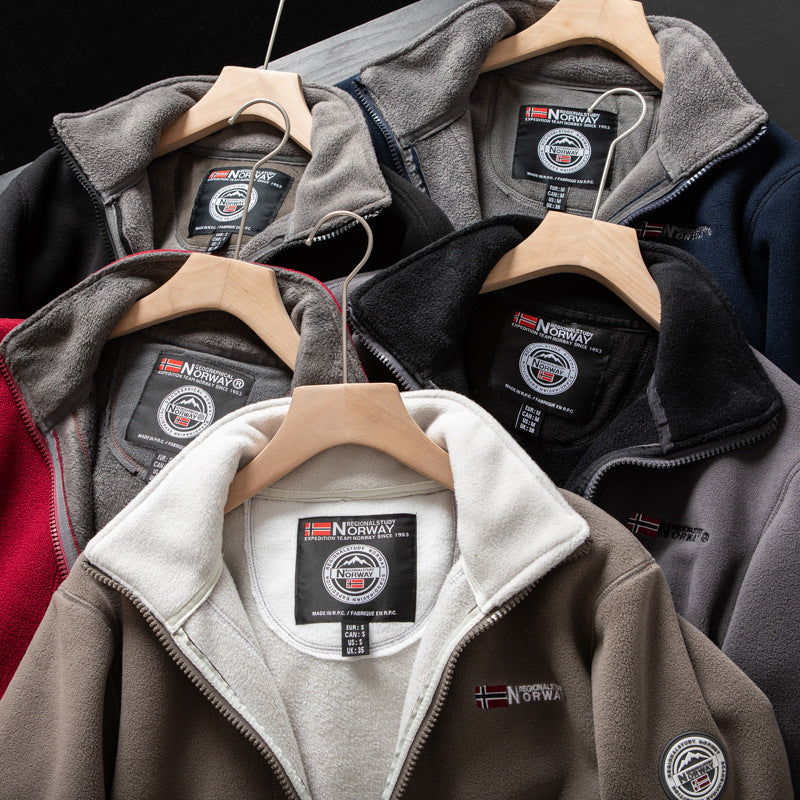Warm double-layer insulated outdoor jacket for men | Jackaroo