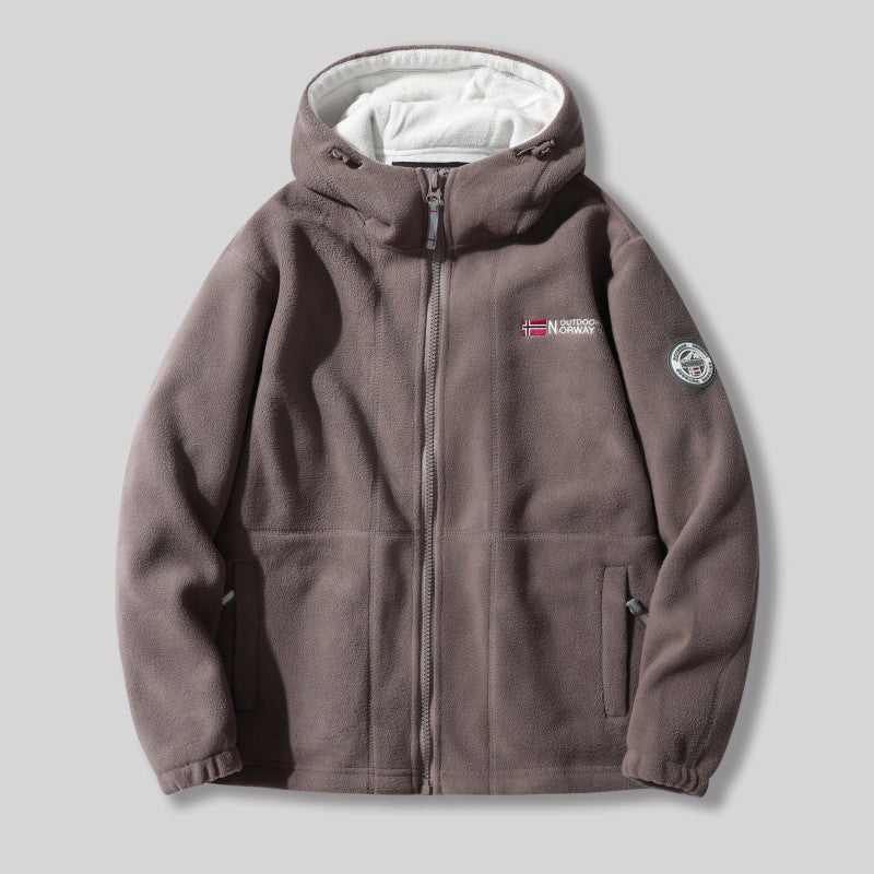 Warm double-layer insulated outdoor jacket for men | Jackaroo