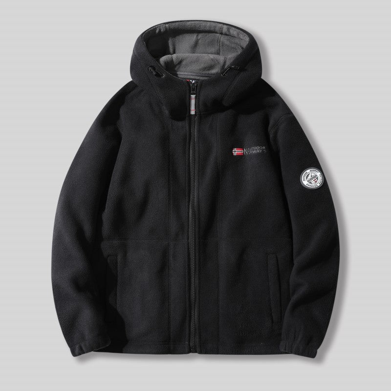 Warm double-layer insulated outdoor jacket for men | Jackaroo