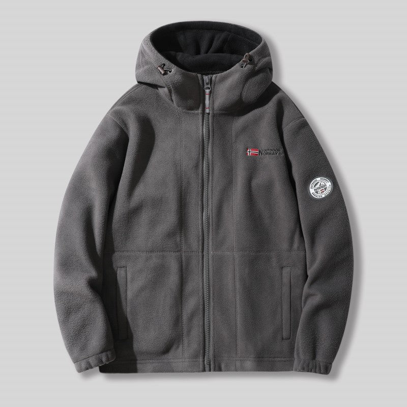 Warm double-layer insulated outdoor jacket for men | Jackaroo