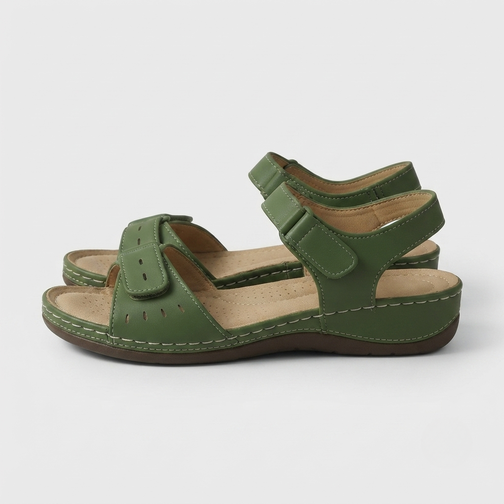 Winslet | Women's Adjustable Strap Wedge Sandals