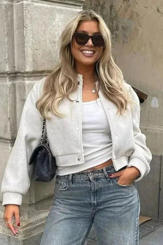 Joycen Gekürzte Bomberjacke