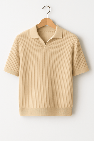 Jozef Strick-Poloshirt mit Kurzarm