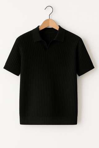 Jozef Strick-Poloshirt mit Kurzarm