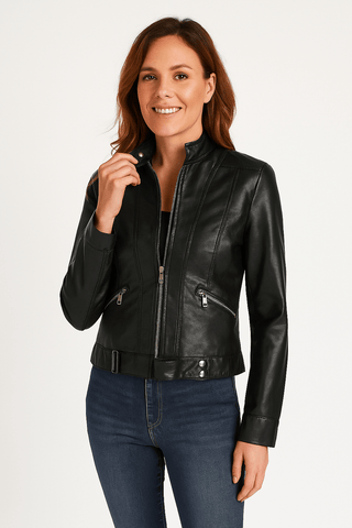 Mille Tailored-Lederjacke