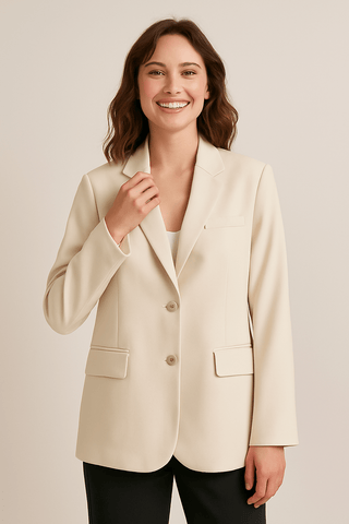 Remy Einfarbiger blazer mit Knöpfen