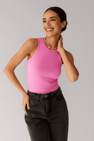 Yasmine Tanktop Gerippt