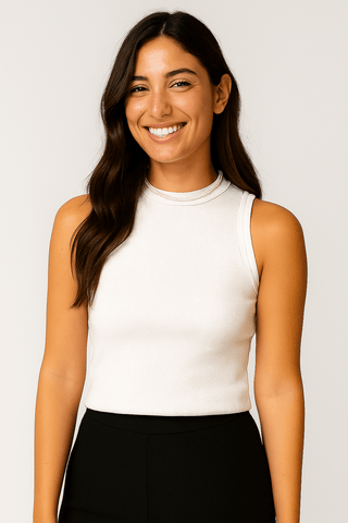 Yasmine Tanktop Gerippt