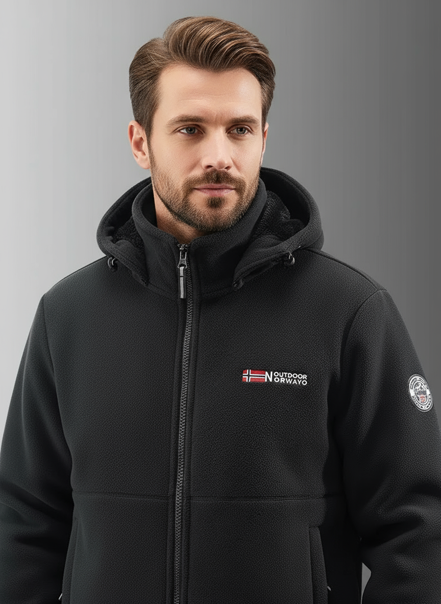 Warm durable timeless winter jacket for men | Norway