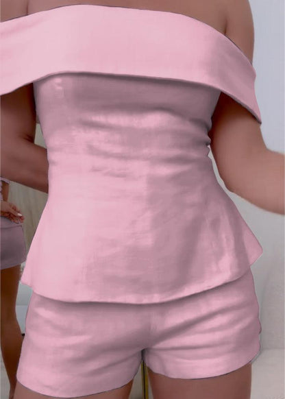 Women’s Cropped Button Two-Piece Suit | Marlowe