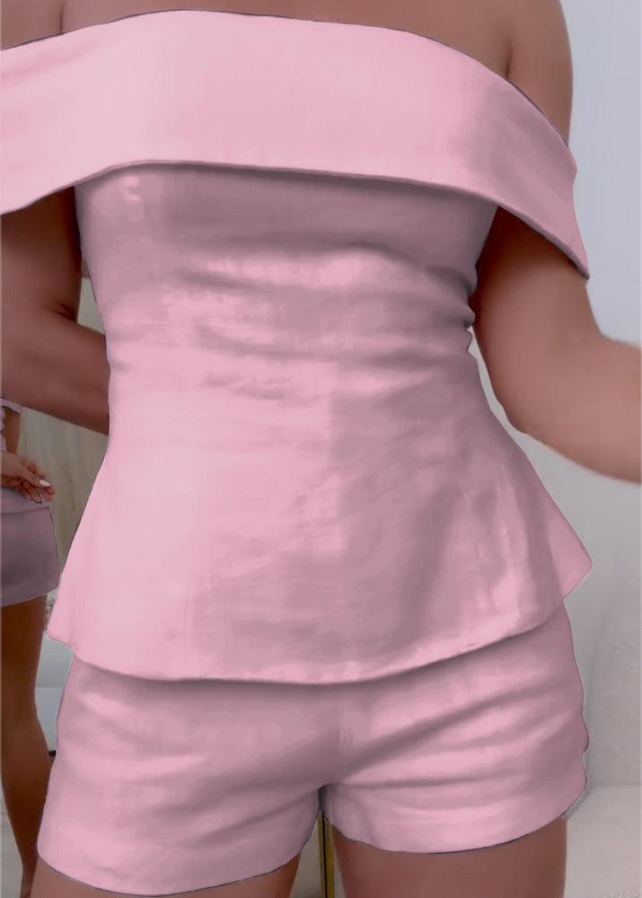 Women’s Cropped Button Two-Piece Suit | Marlowe