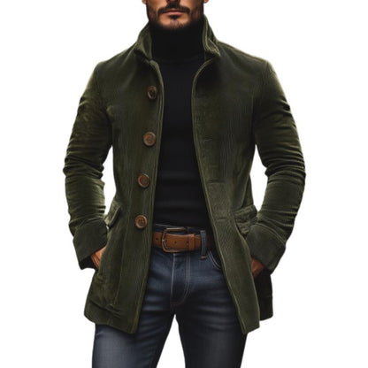 Men’s slim-fit corduroy coat | Emerson
