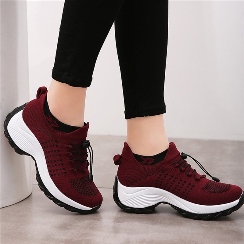 Norelle | Women's Cushioned Lace Up Walking Shoes