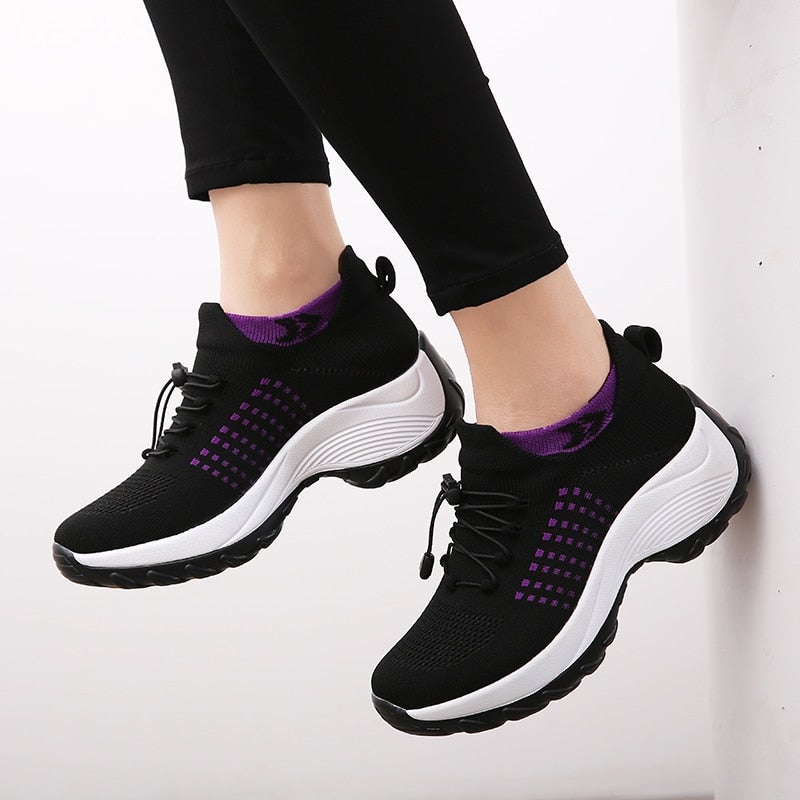 Norelle | Women's Cushioned Lace Up Walking Shoes
