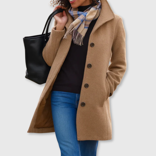 Classic elegant everyday coat for women | Lauren