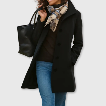 Classic elegant everyday coat for women | Lauren