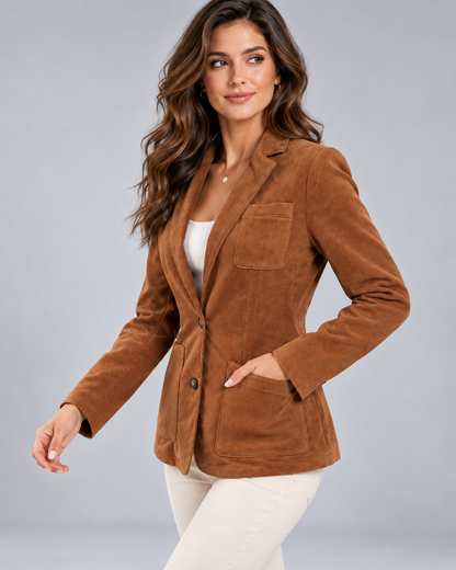 Corine | Women's Button Front Blazer