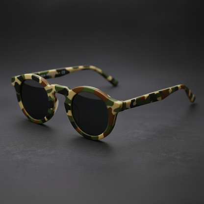 Retro circular sunglasses for men & women | Cobble Shades