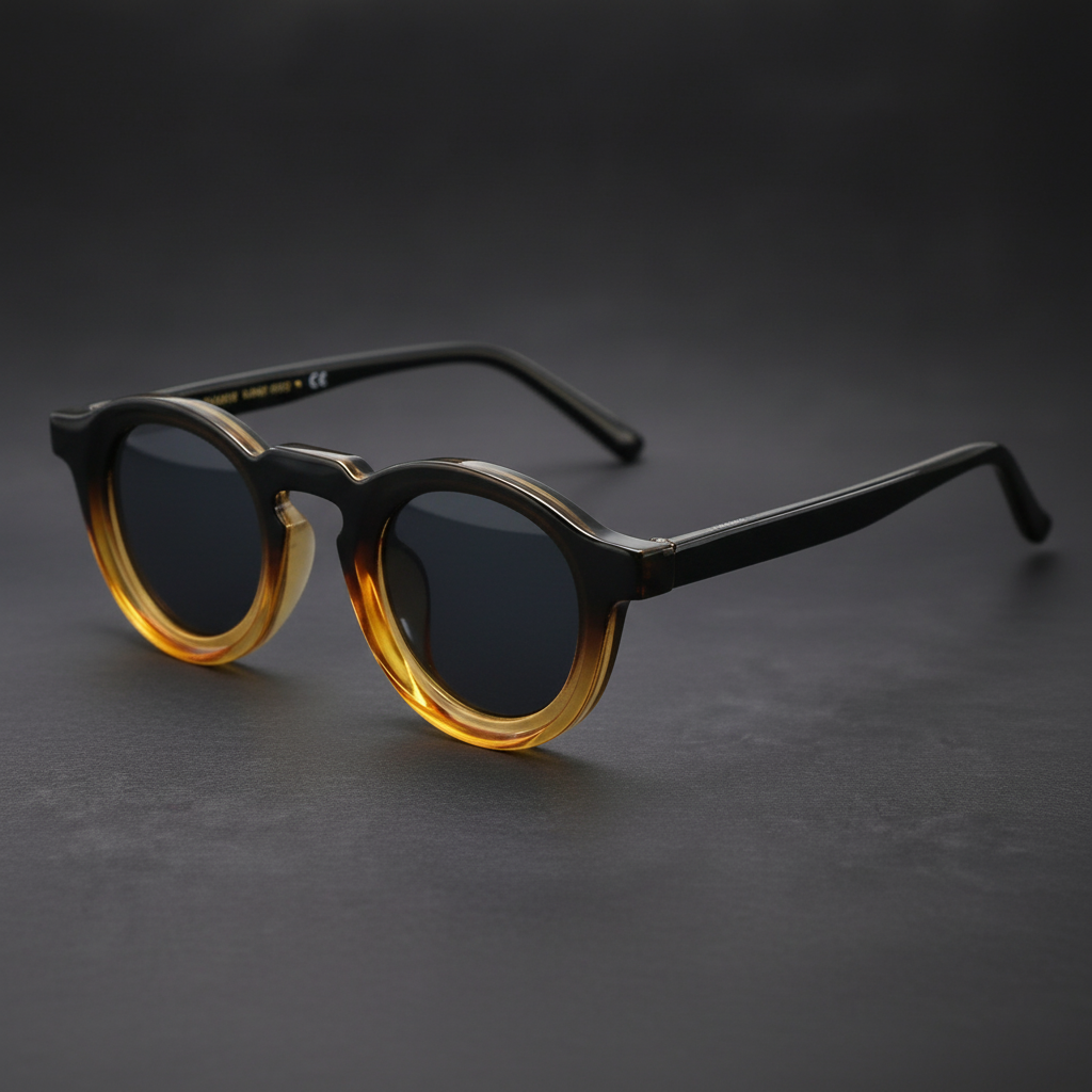Retro circular sunglasses for men & women | Cobble Shades