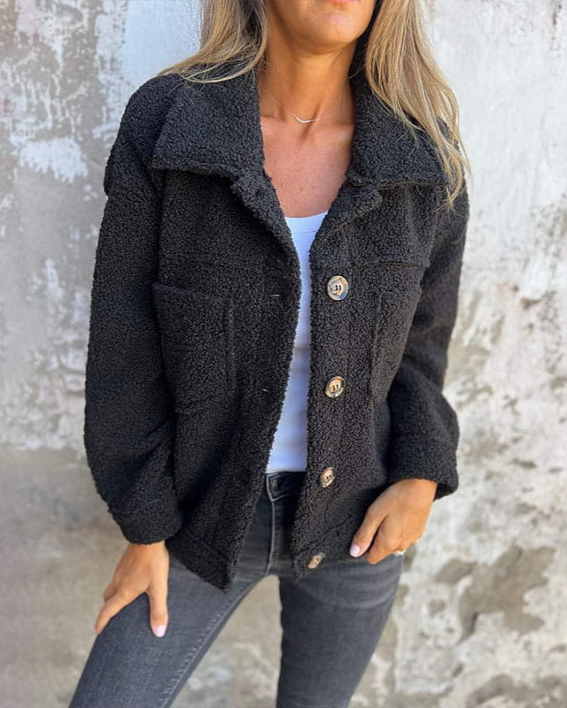 Cosy refined hip length jacket for women | Laverinne