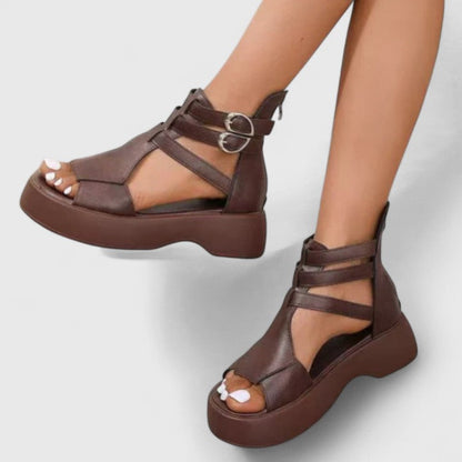Selene | Women's Multi Strap Platform Sandals