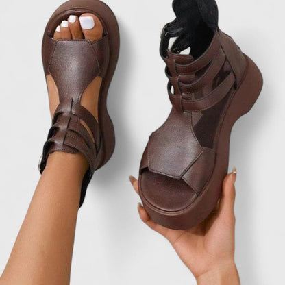 Selene | Women's Multi Strap Platform Sandals