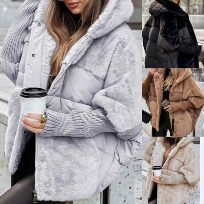 Niccola | Women's Hooded Padded Jacket with Faux Fur
