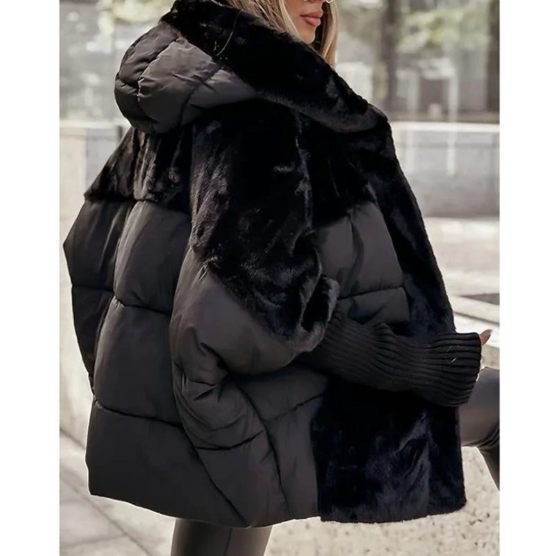 Niccola | Women's Hooded Padded Jacket with Faux Fur