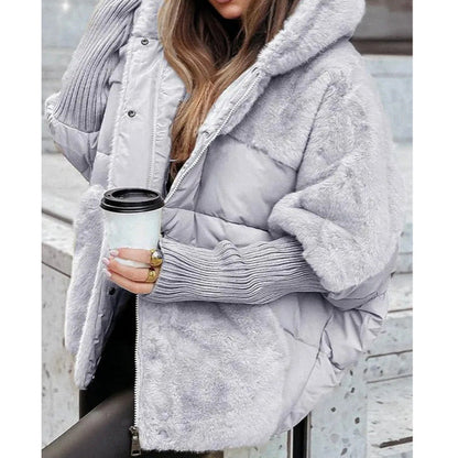 Niccola | Women's Hooded Padded Jacket with Faux Fur