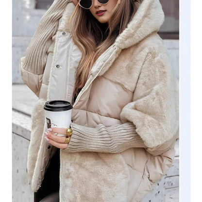 Niccola | Women's Hooded Padded Jacket with Faux Fur
